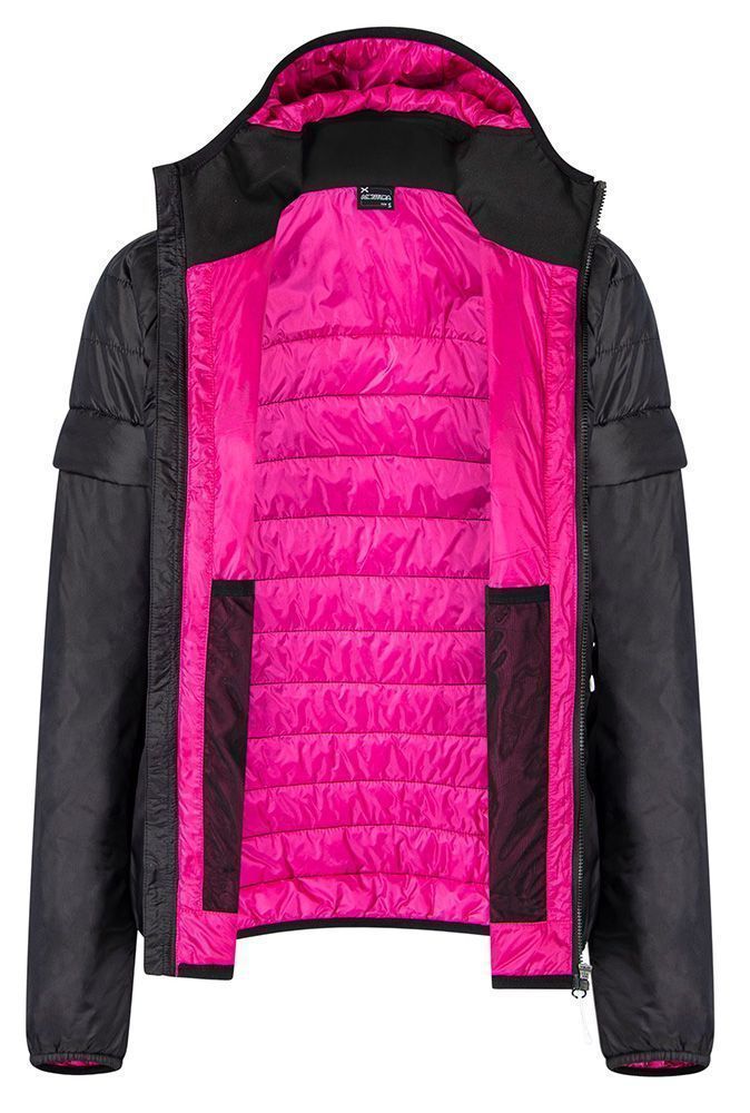 Montura Futura Combi Jacket Damen Isolationsjacke nero/intense violet Produktbild 2