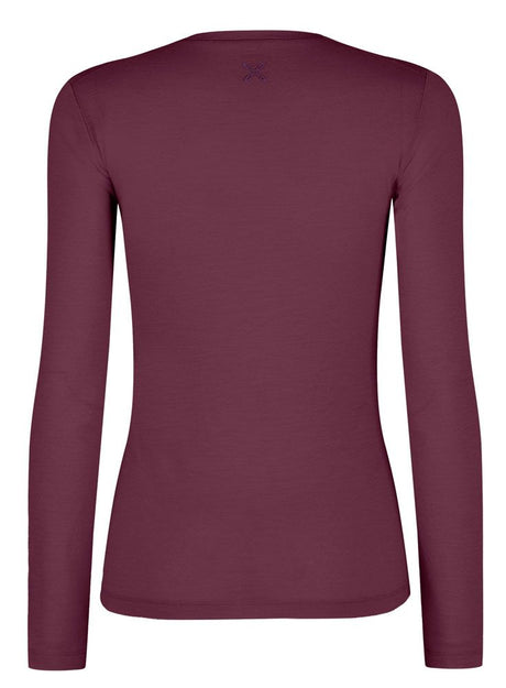 Montura Merino Breath Maglia Damen Sweatshirt vinaccia Produktbild 1