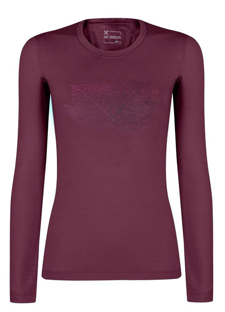 Montura Merino Breath Maglia Damen Sweatshirt vinaccia Produktbild 0