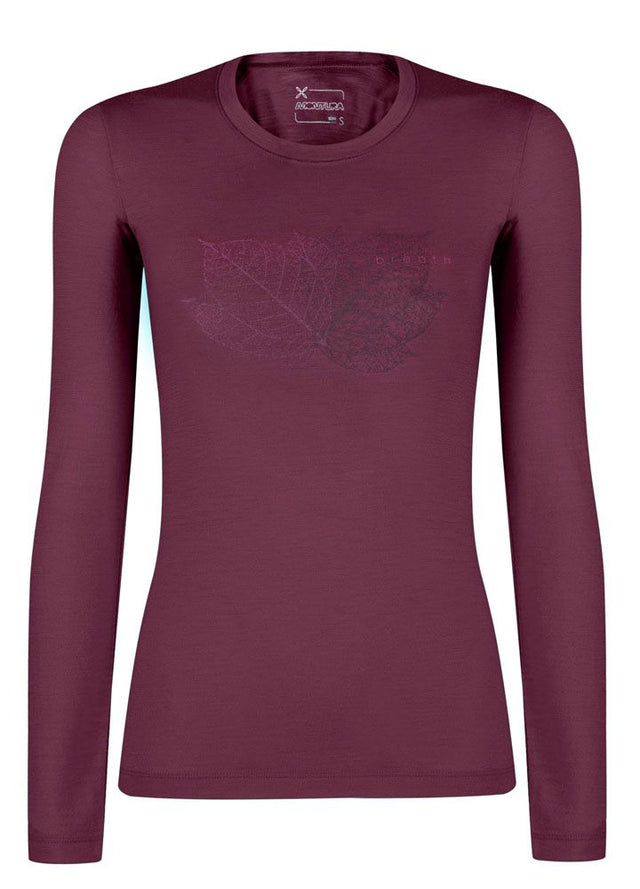 Montura Merino Breath Maglia Damen Sweatshirt vinaccia Produktbild 0