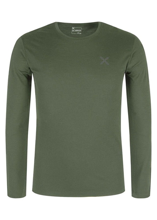 Montura Merino Mountain Maglia Herren Langarmshirt verde salvia Produktbild 0