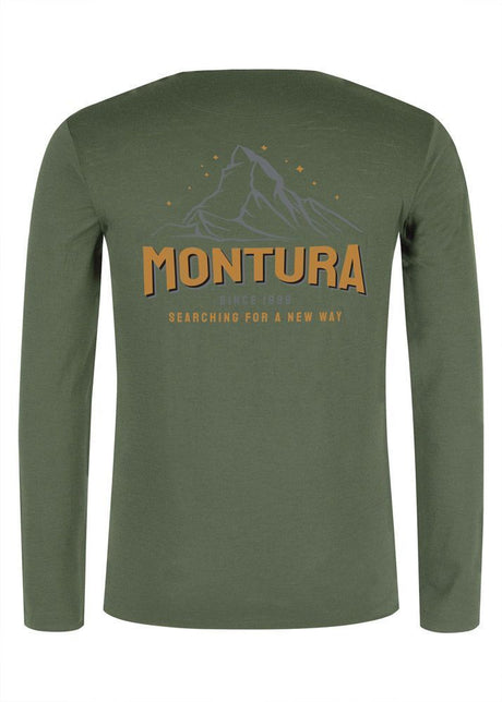 Montura Merino Mountain Maglia Herren Langarmshirt verde salvia Produktbild 1