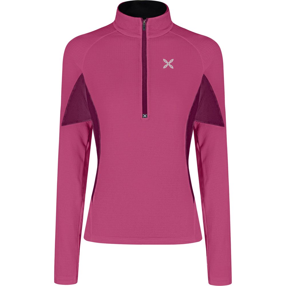 Montura Run Soft 2 Zip Maglia Damen Pullover baton rouge/vinaccia Produktbild 0