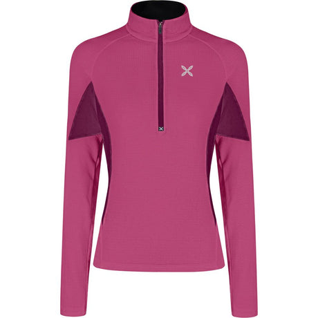 Montura Run Soft 2 Zip Maglia Damen Pullover baton rouge/vinaccia Produktbild 0