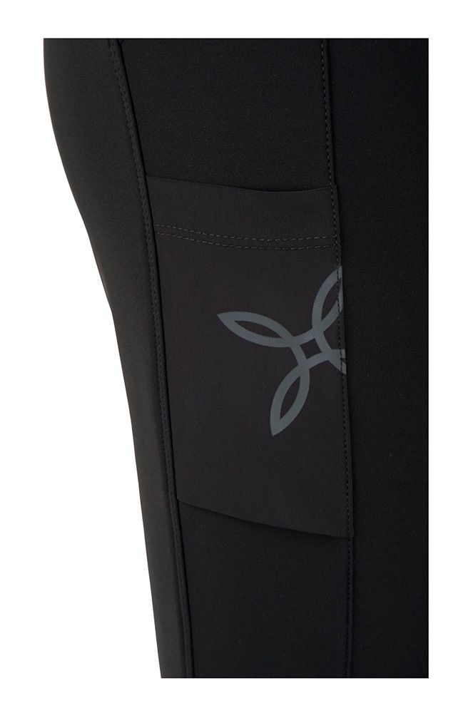 Montura Sound Winter Pants Damen Laufhose nero/piombo Produktbild 2