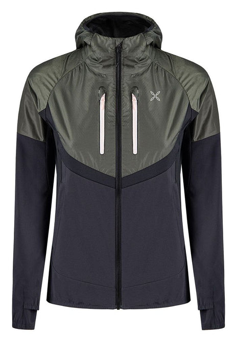 Montura Spitze Hybrid Damen Windjacke ardesia/verde salvia Produktbild 0