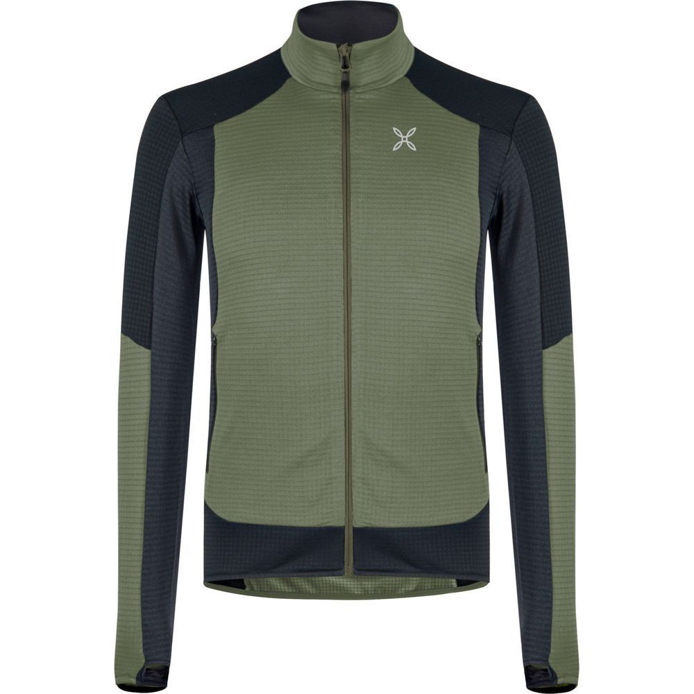 Montura Stretch Color Maglia Herren Fleecejacke verde salvia/black Produktbild 0