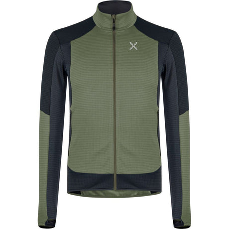 Montura Stretch Color Maglia Herren Fleecejacke verde salvia/black Produktbild 0