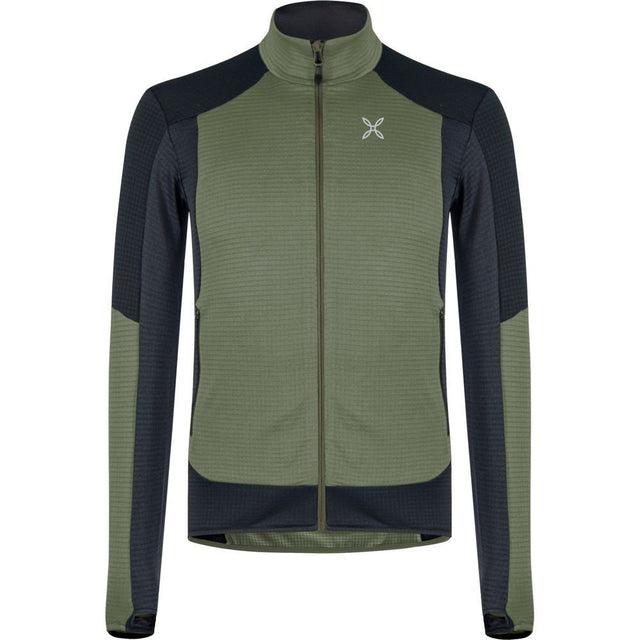 Montura Stretch Color Maglia Herren Fleecejacke verde salvia/black Produktbild 0