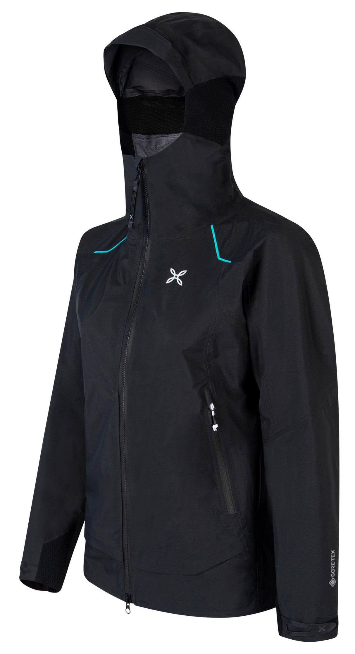 Montura Tribute Jacket Damen Regenjacke nero/care blue Produktbild 3