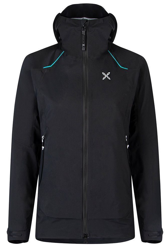 Montura Tribute Jacket Damen Regenjacke nero/care blue Produktbild 0
