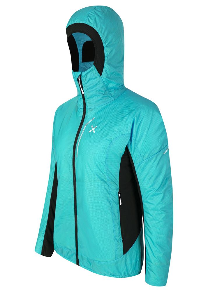 Montura Eiger Damen Hybridjacke care blue Produktbild 1