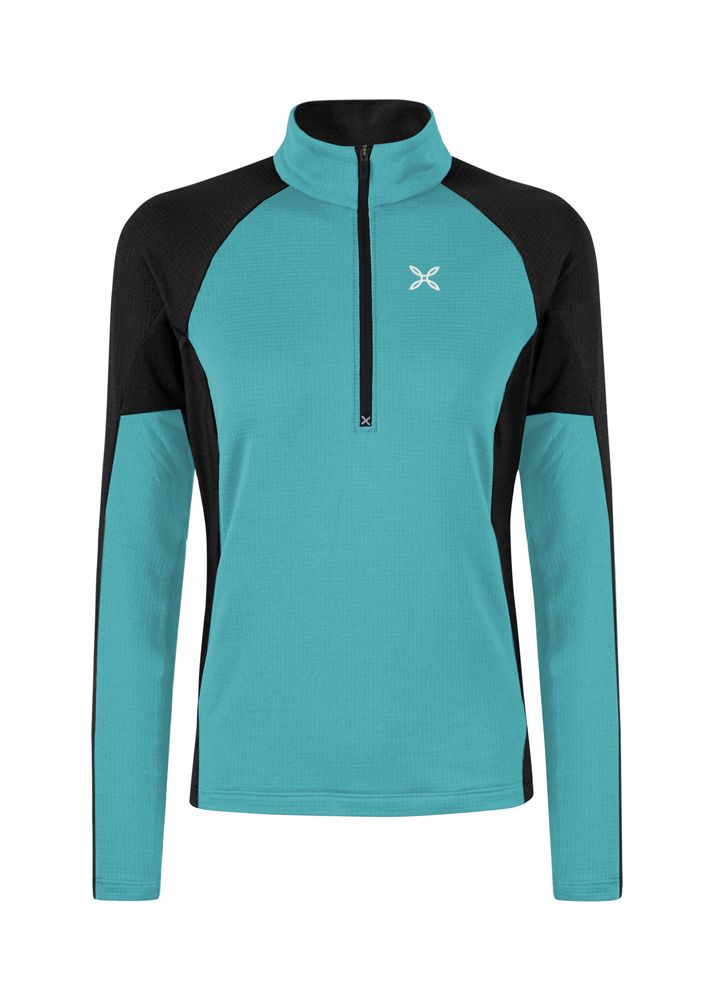 Montura Run Soft 2 Zip Maglia Damen Midlayer care blue Produktbild 0