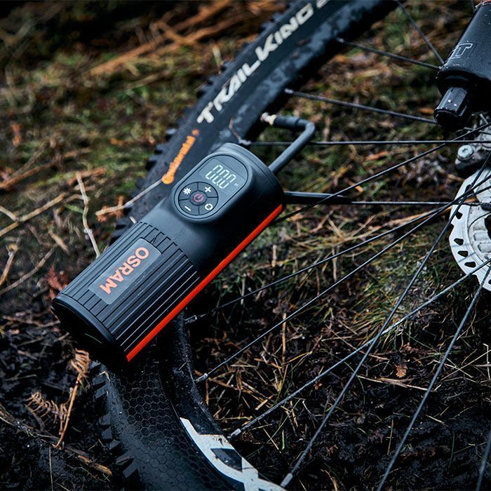 Osram TYREinflate 2000 Elektrische Fahrrad-Reifenpumpe Produktbild 7