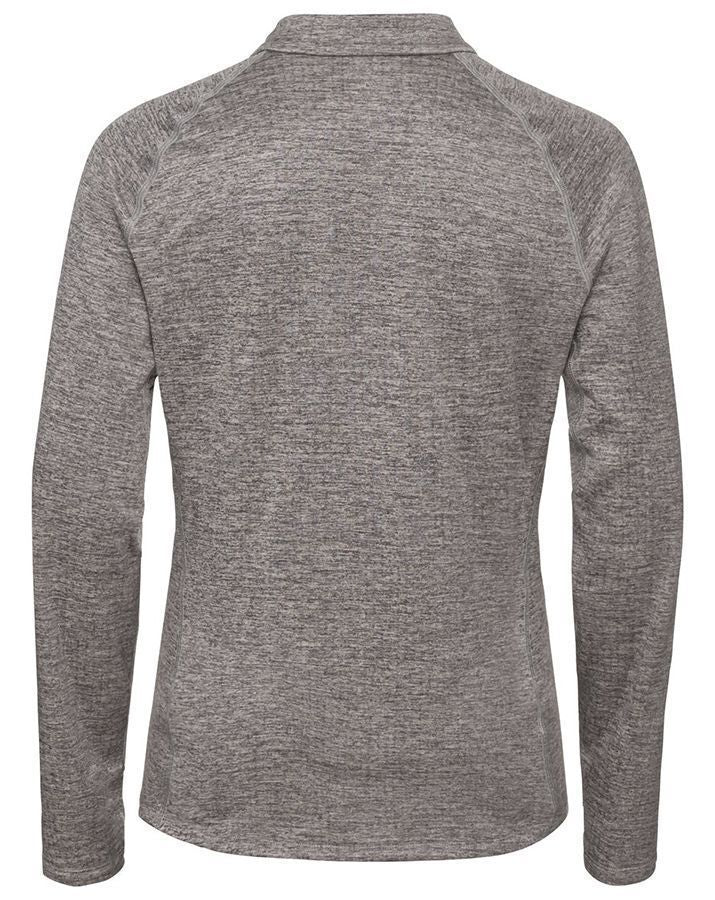 Odlo FLI Midlayer 1/2 Zip Damen Funktionsshirt silver cloud melange Produktbild 1