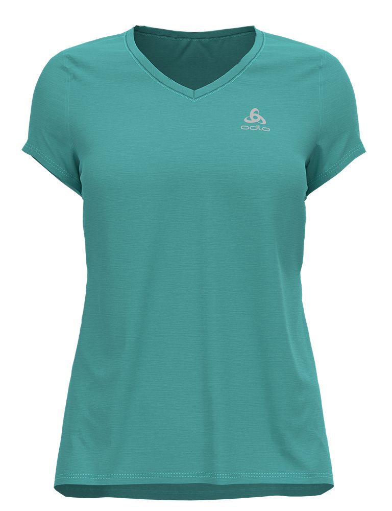 Odlo Ethel T-Shirt Damen Funktionsshirt jaded Produktbild 0