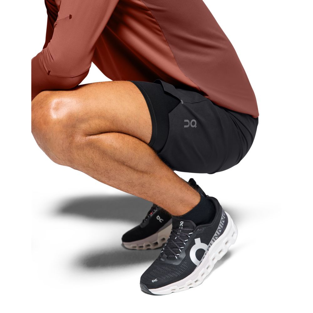On Performance Hybrid Short black Laufhose Produktbild 6