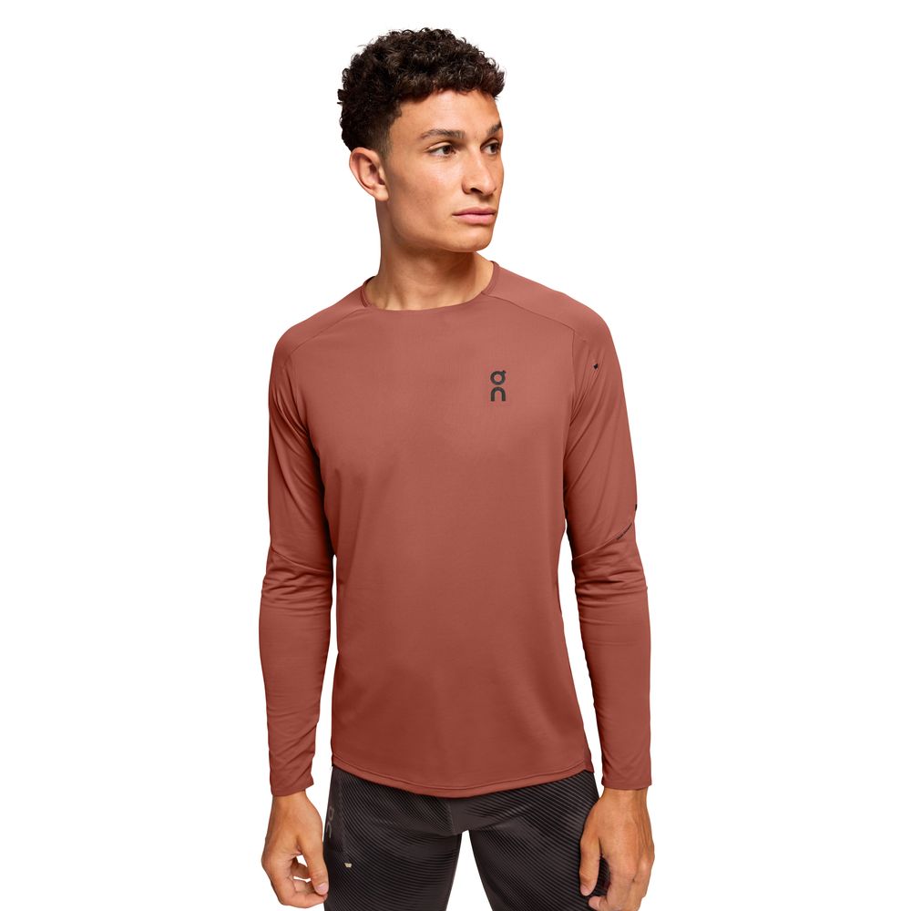 On Performance Long-T Herren Langarmshirt auburn ruby Produktbild 3