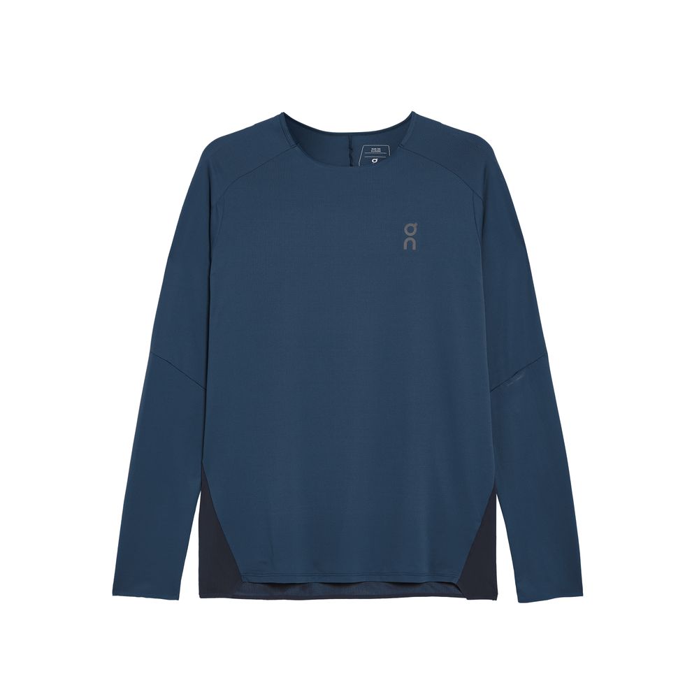 On Performance Long-T Herren Langarmshirt denim navy Produktbild 0