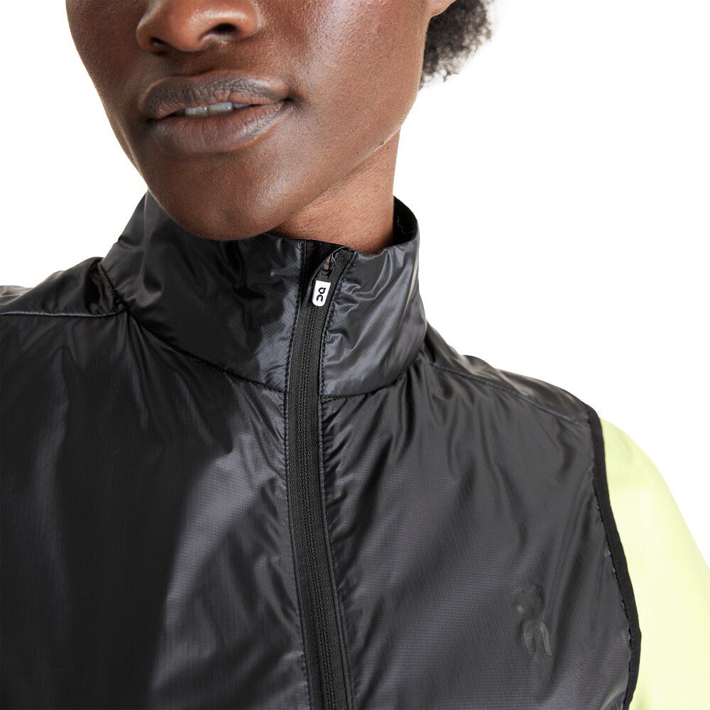On Weather Vest black Damen Weste Produktbild 5