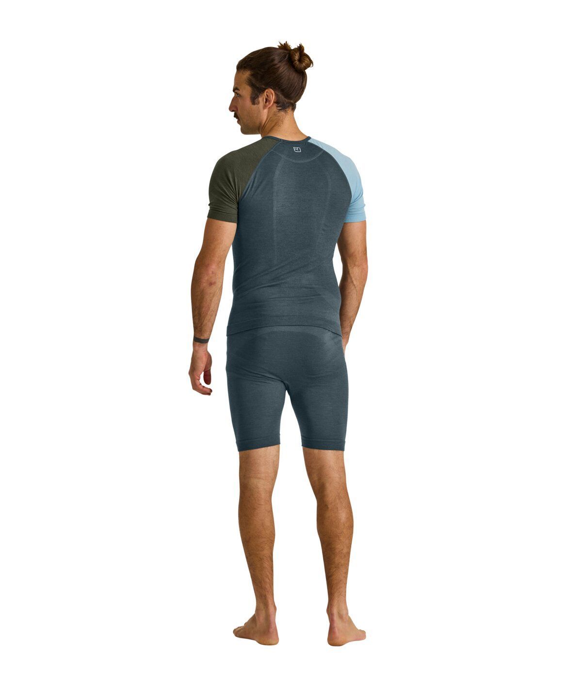 Ortovox 120 Comp Light Short Sleeve M Herren dark arctic grey Merinoshirt Produktbild 3