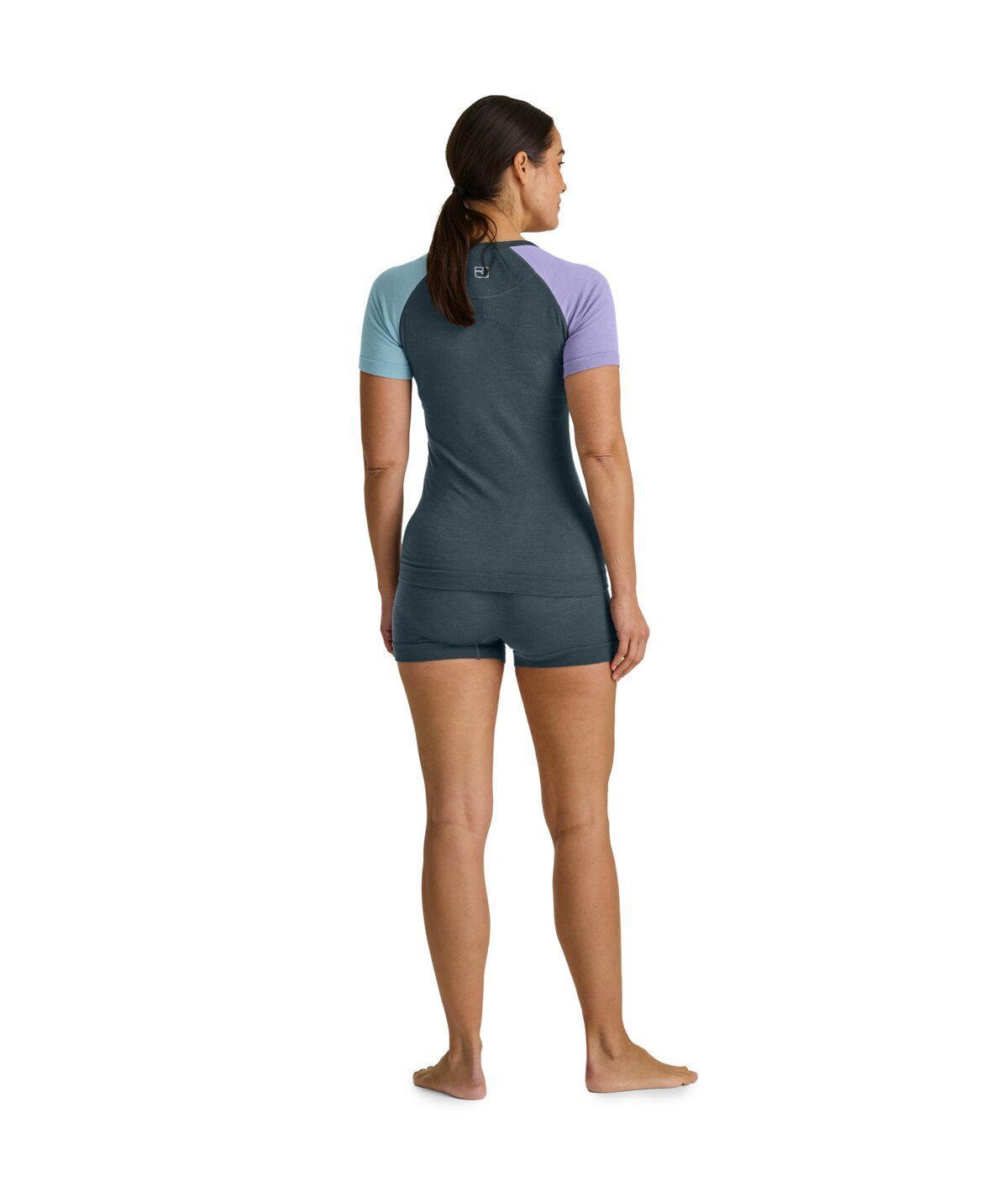 Ortovox 120 Comp Light Short Sleeve W Damen dark arctic grey Merinoshirt Produktbild 3
