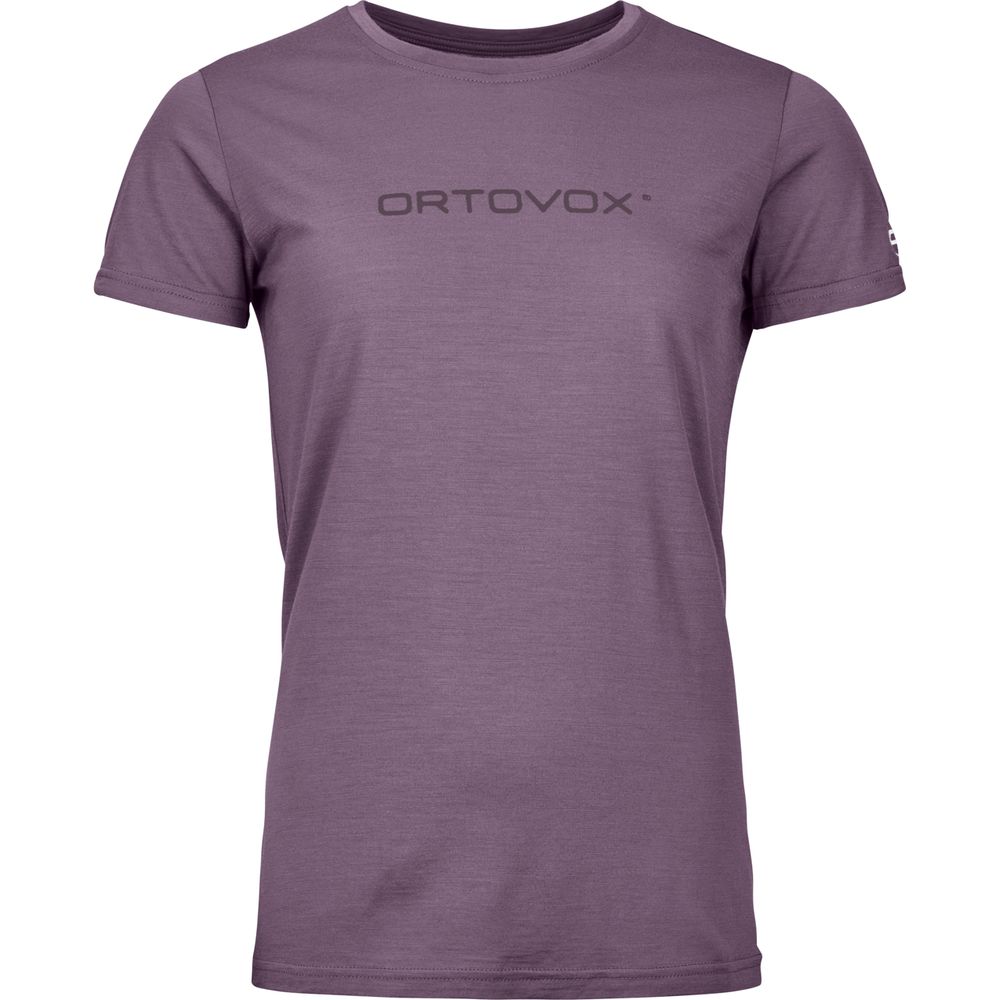 Ortovox 150 Cool Brand Ts Damen wild berry Merinoshirt Produktbild 0