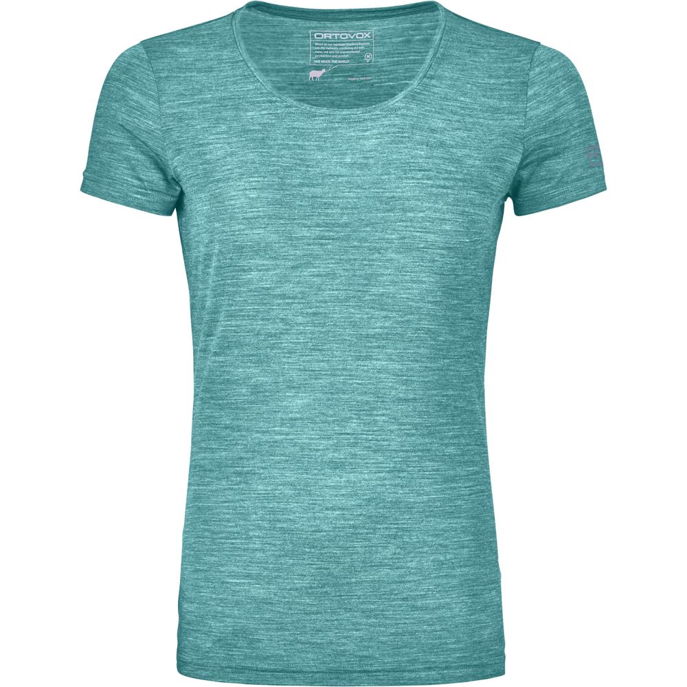Ortovox 150 Cool Clean Ts W ice waterfall blend Damen Merinoshirt Produktbild 0