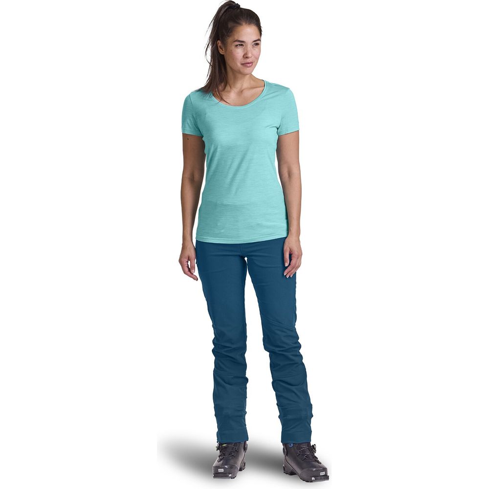 Ortovox 150 Cool Clean Ts W ice waterfall blend Damen Merinoshirt Produktbild 2