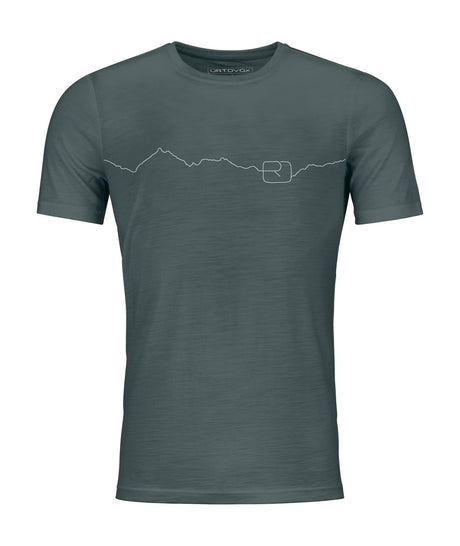 Ortovox 150 Cool Mountain Ts Herren dark arctic grey Merinoshirt Produktbild 0