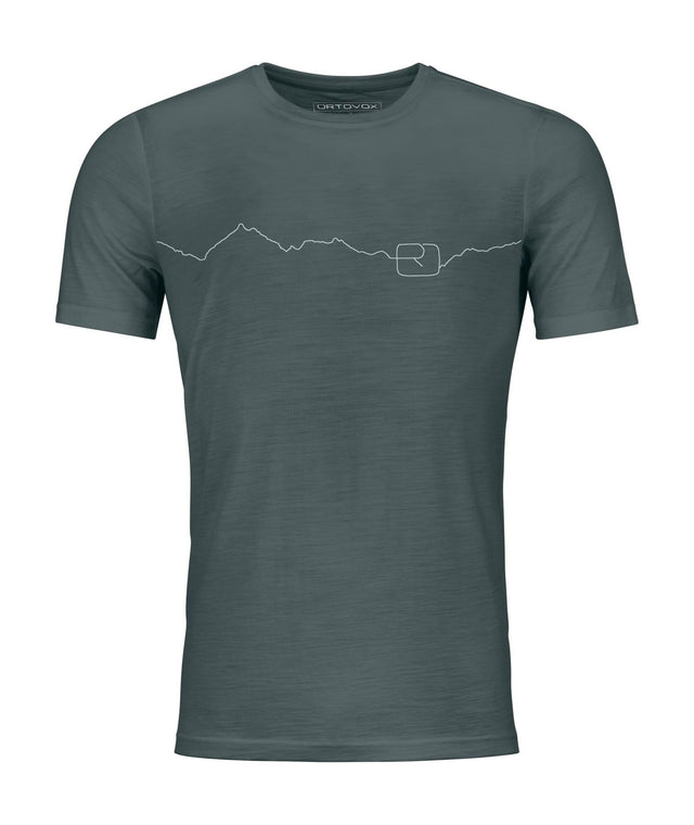 Ortovox 150 Cool Mountain Ts Herren dark arctic grey Merinoshirt Produktbild 0