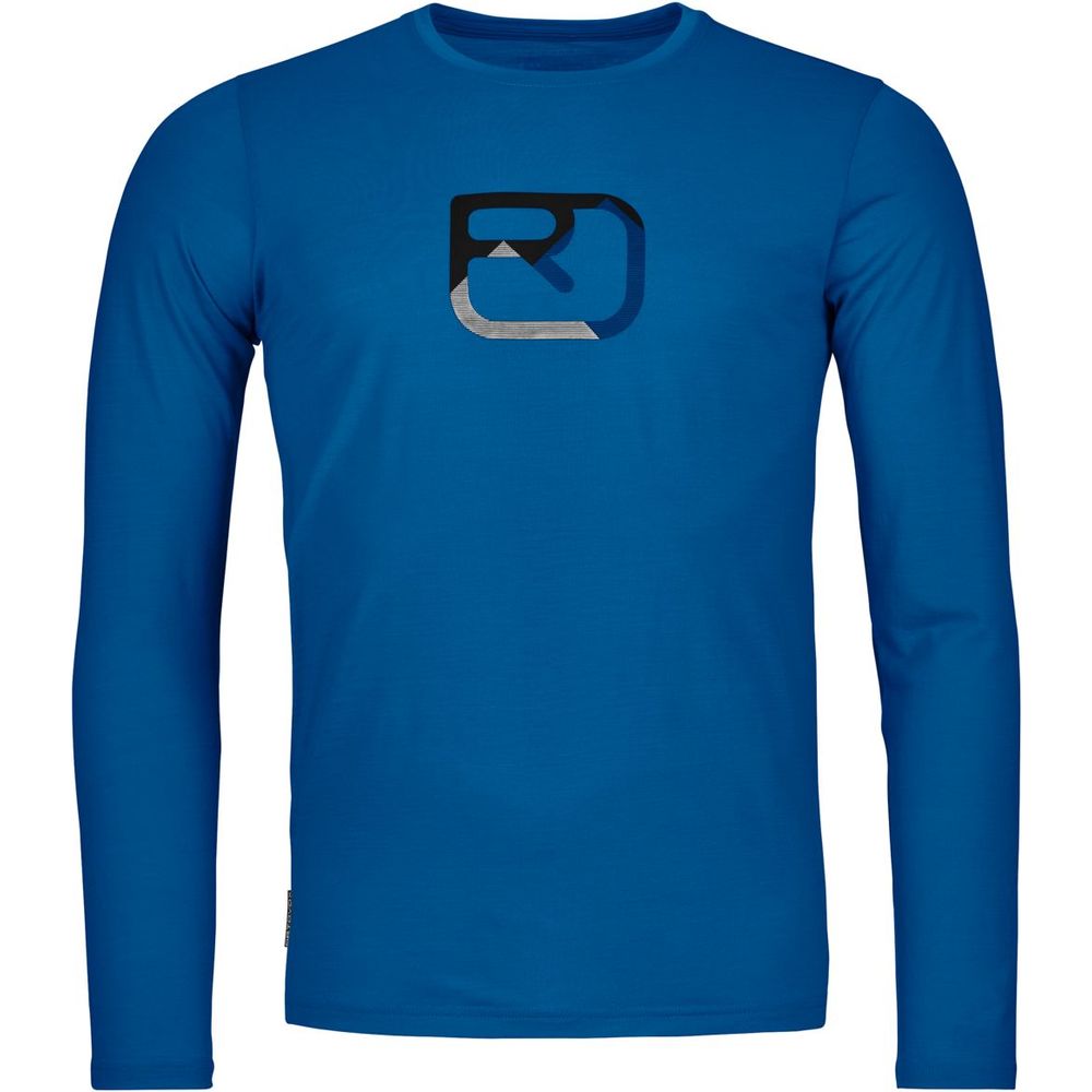 Ortovox 150 Cool Mtn Silhouette Ls M Herren blue note Merinoshirt Produktbild 0
