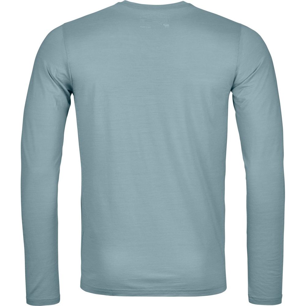 Ortovox 150 Cool Mtn Silhouette Ls M Herren glacier grey Merinoshirt Produktbild 1