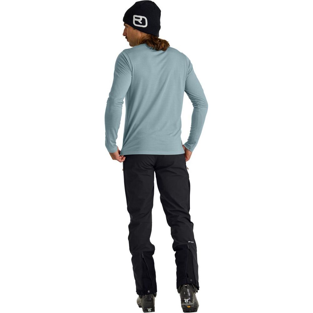 Ortovox 150 Cool Mtn Silhouette Ls M Herren glacier grey Merinoshirt Produktbild 3