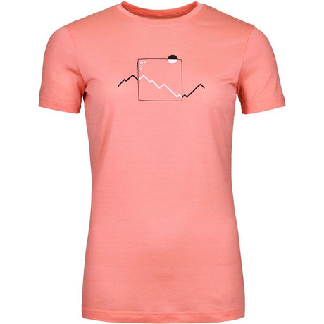 Ortovox 150 Cool Peak Focus Ts W Damen blossom Merinoshirt Produktbild 0