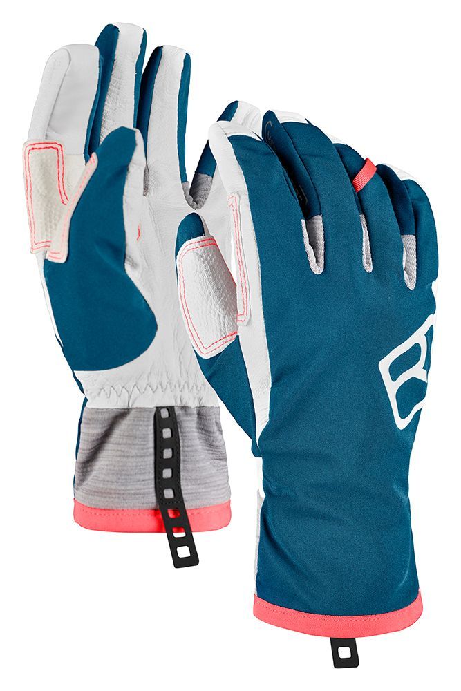 Ortovox Tour Glove Damen Skitourenhandschuhe petrol blue Produktbild 0