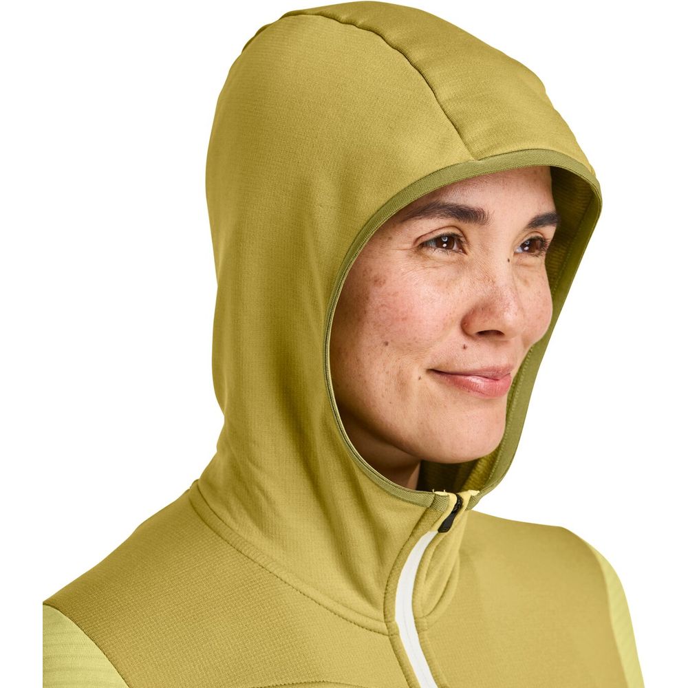 Ortovox Fleece Grid Hoody Damen mountain rose Midlayer Produktbild 6