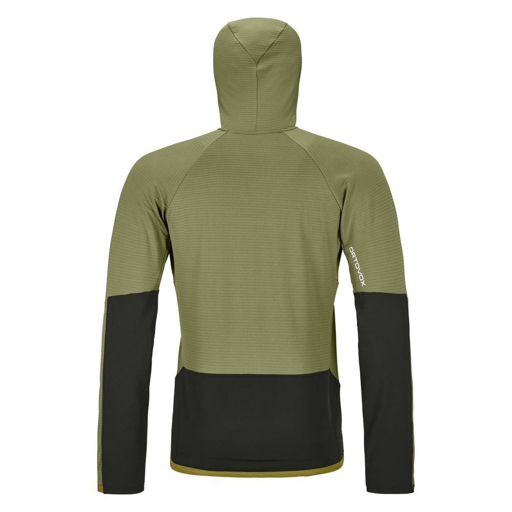 Ortovox Fleece Rib Hoody M Herren wild herbs Midlayer Produktbild 2