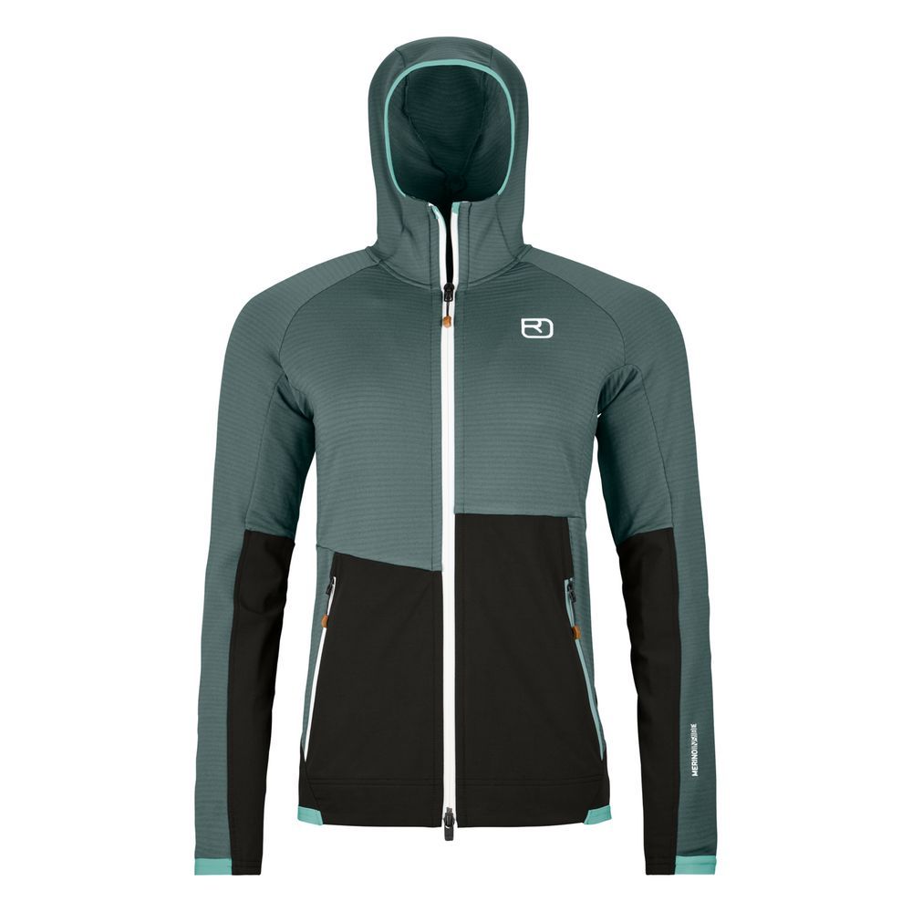 Ortovox Fleece Rib Hoody W Damen dark arctic grey Produktbild 0