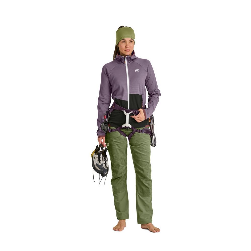 Ortovox Fleece Rib Hoody W Damen dark arctic grey Produktbild 1
