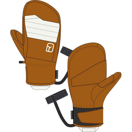 Ortovox Full Leather Mitten W Damen bristle brown Handschuh Produktbild 0