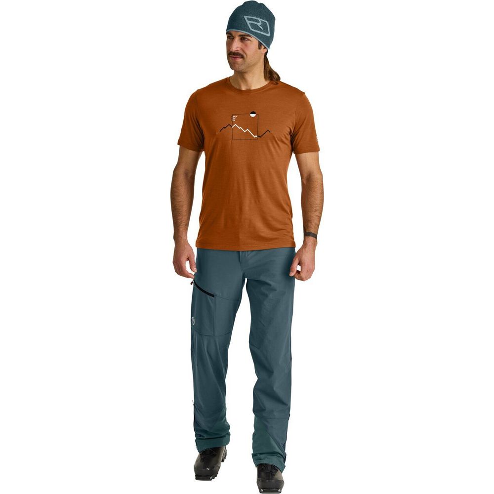 Ortovox Mondeval Pants M Herren dark arctic grey Skitourenhose Produktbild 2