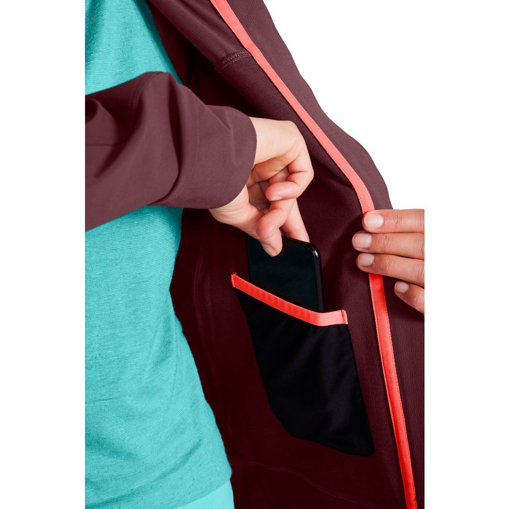 Ortovox Pala Hooded Jacket W Damen aquatic ice Softshelljacke Produktbild 4