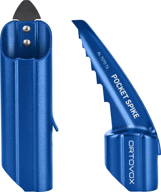Ortovox Pocket Spike Eispickel safety blue Produktbild 1