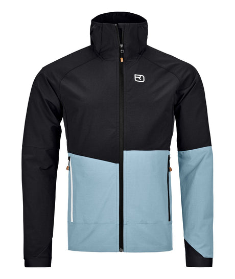 Ortovox Punta Berrino Hooded Jacket M Herren black raven Softshelljacke Produktbild 0