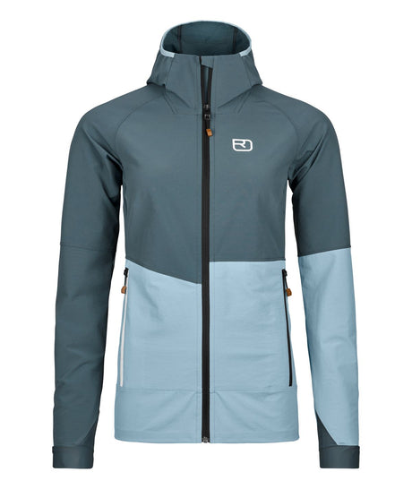 Ortovox Punta Berrino Hooded Jacket W Damen dark arctic grey Softshelljacke Produktbild 0