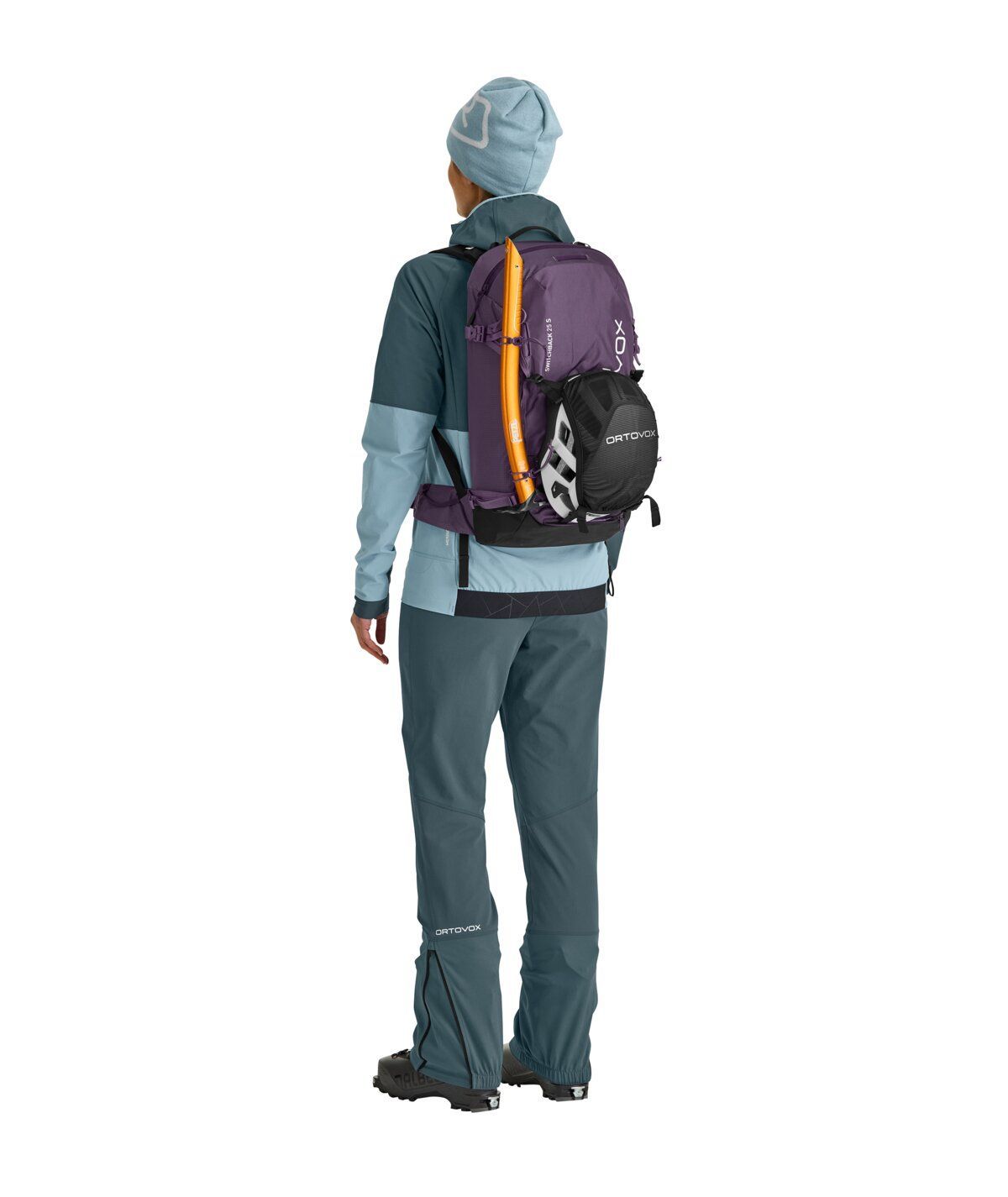 Ortovox Punta Berrino Hooded Jacket W Damen dark arctic grey Softshelljacke Produktbild 3