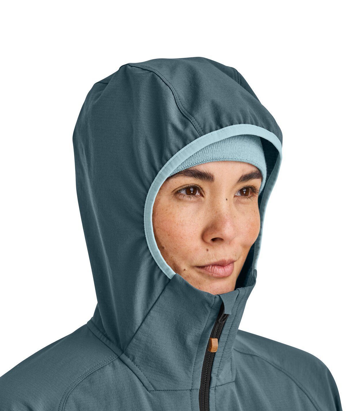 Ortovox Punta Berrino Hooded Jacket W Damen dark arctic grey Softshelljacke Produktbild 4