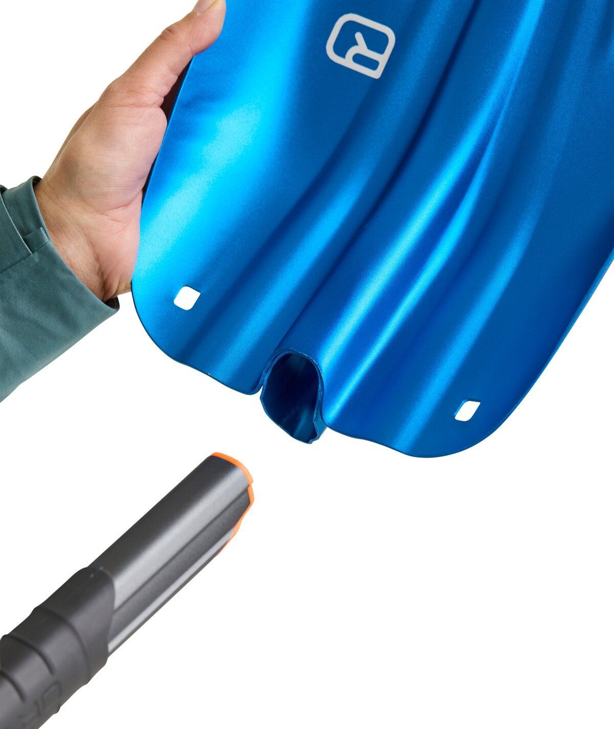 Ortovox Set Pro Alu III Lawinenschaufel + Pocket Spike safety blue Produktbild 3
