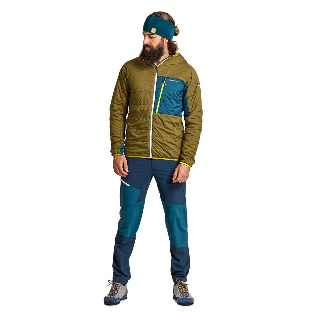 Ortovox Swisswool Piz Duan Jacket M Herren dark arctic grey Isolationsjacke Produktbild 2